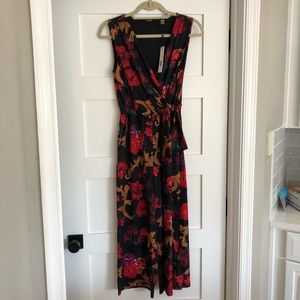 T Tahari Floral Jumpsuit XS